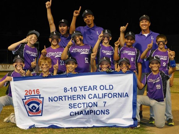 The Northern California Section 7, 8-10-Year Old Champions